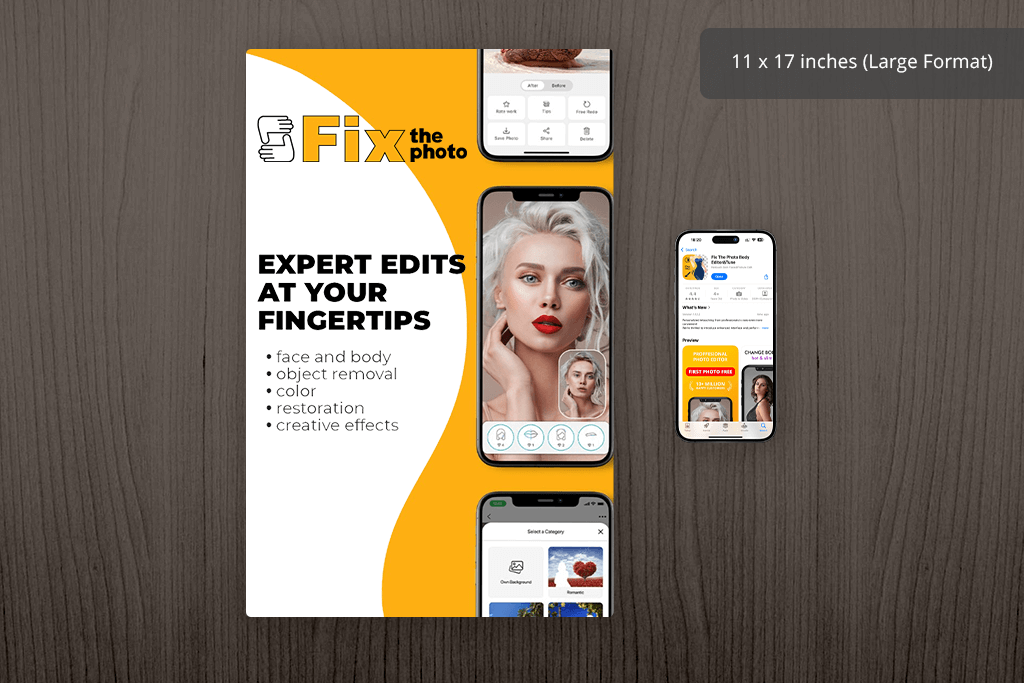 large flyer dimensions