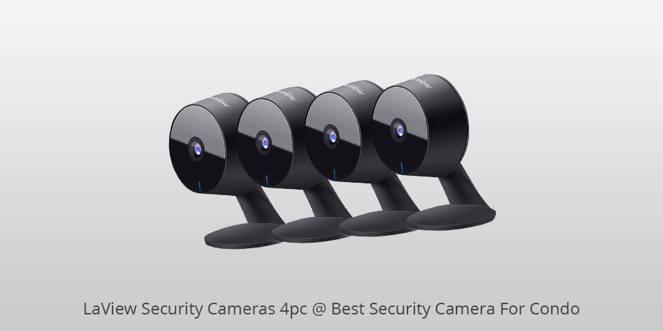 laview security cameras 4pc security camera for condo