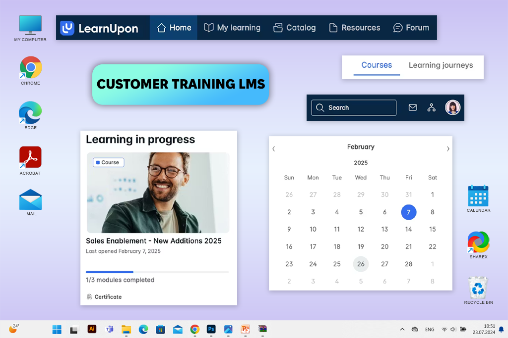 learnupon docebo competitor