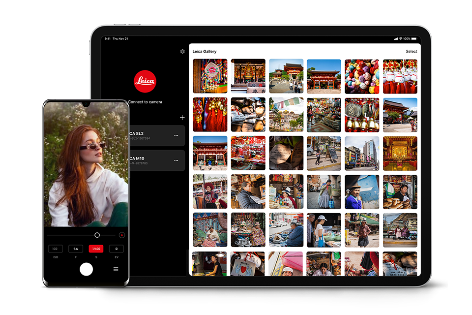 leica fotos app interface
