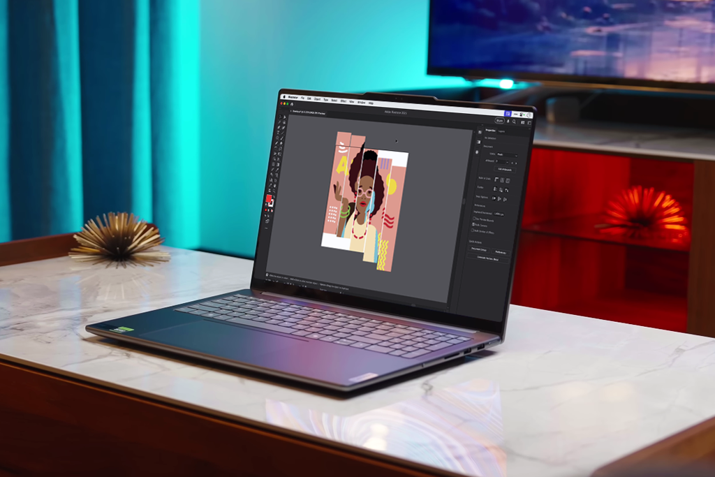 lenovo yoga pro 9i laptop for illustrator