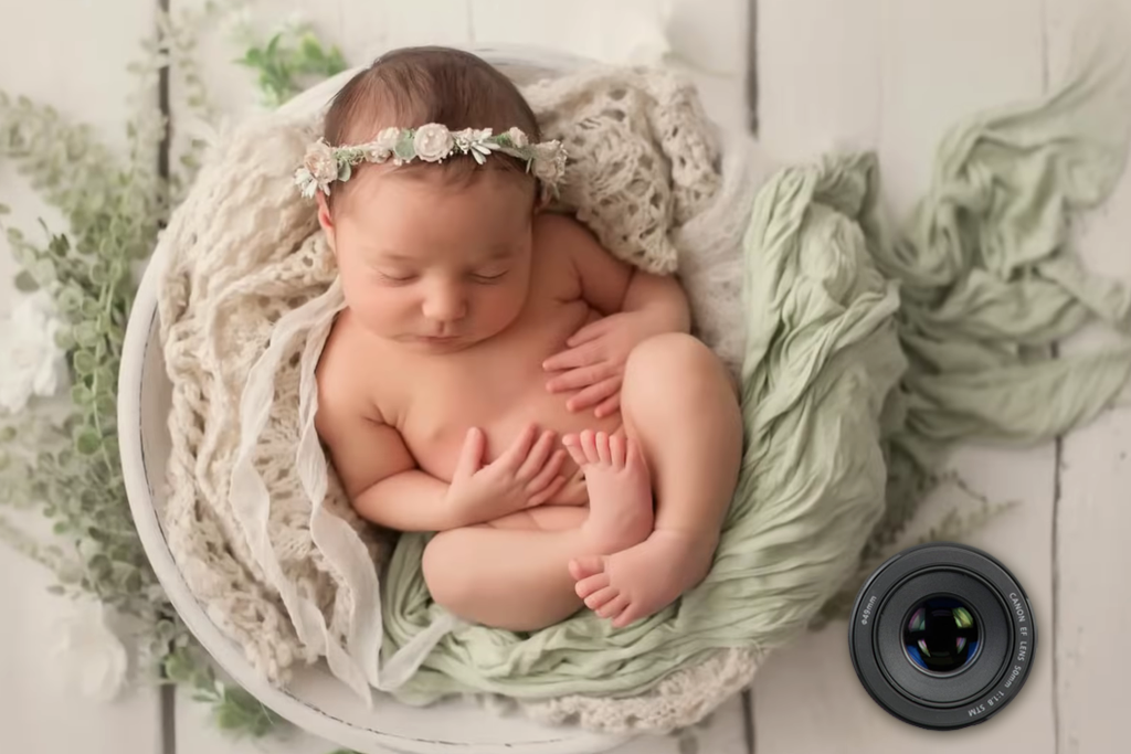 lens equipment for newborn pictures