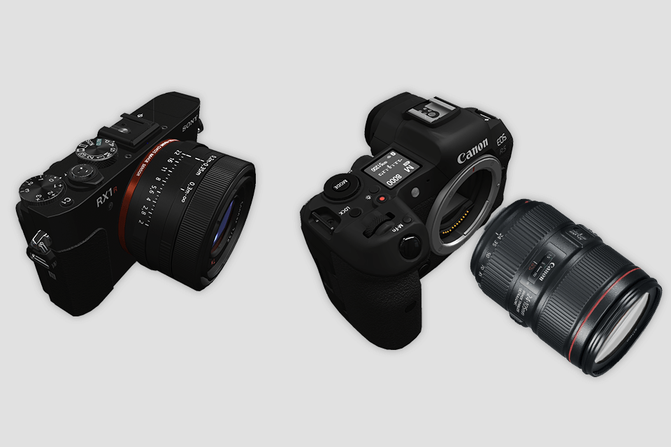 lens main camera part