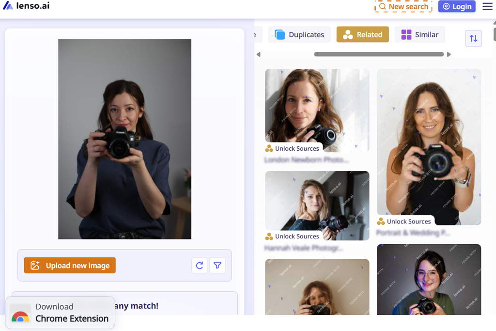 lenso ai image copyright checker