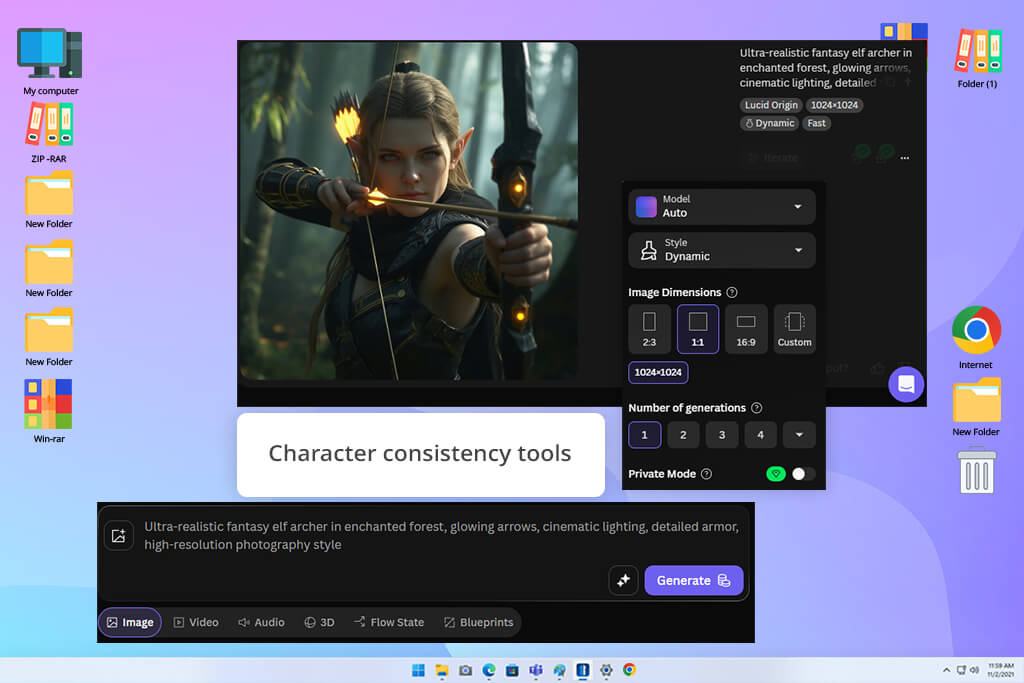 leonardo ai fantasy character creator