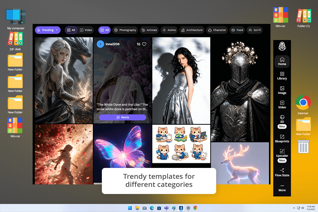 leonardo ai templates