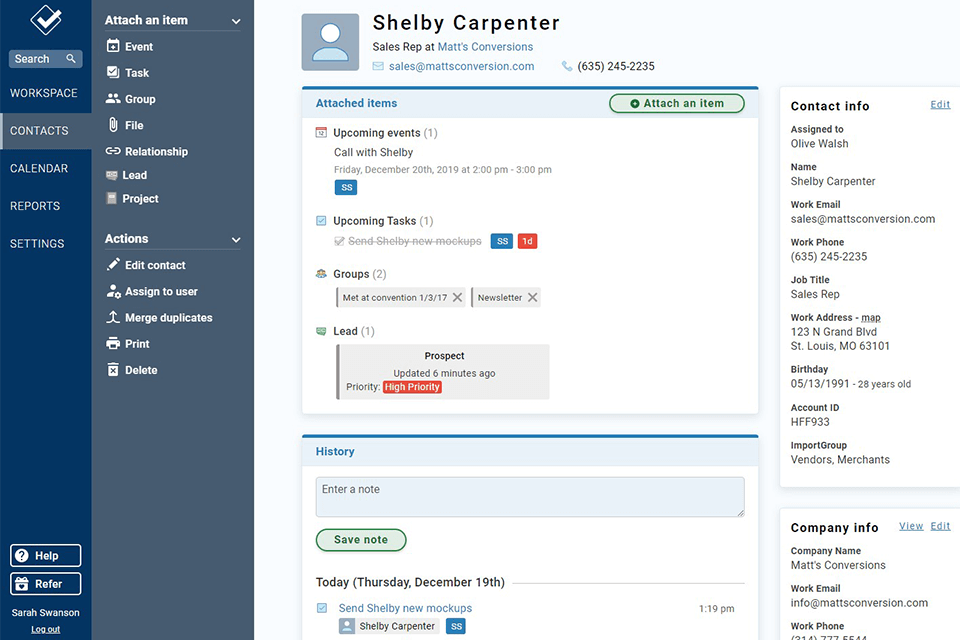 7 best contact management software in 2025