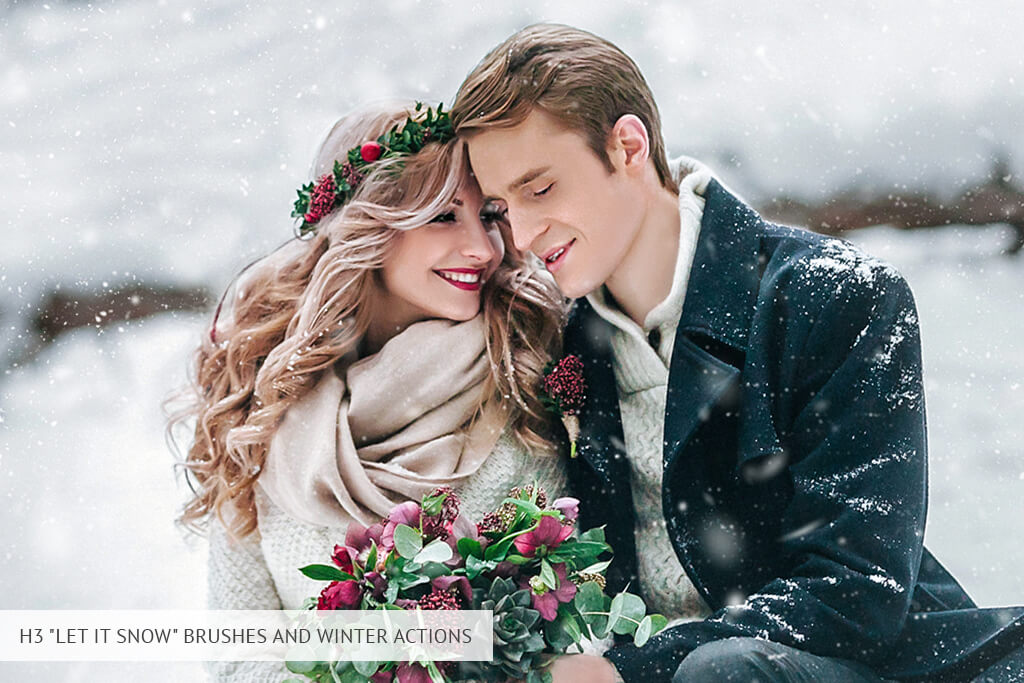 جميلة photoshop إجراءات الثلج