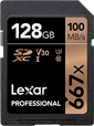 lexar professional 667x memory card for sony a6500