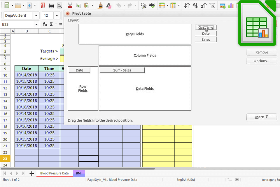 libreoffice interface