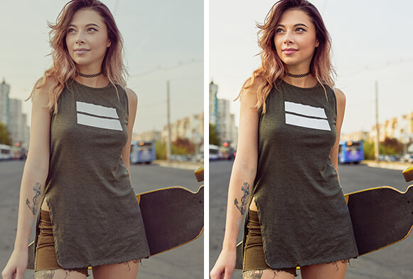 light and airy lightroom preset