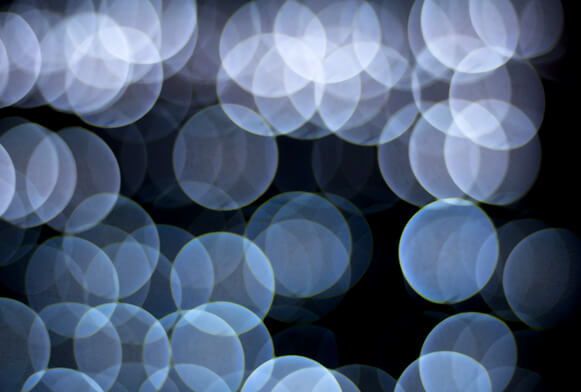 bokeh lys overlay