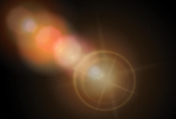 light rays overlay