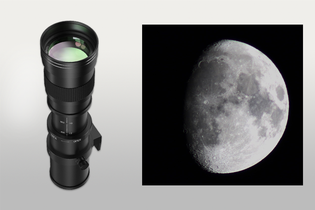 lightdow f 420-800mm lens for d3500