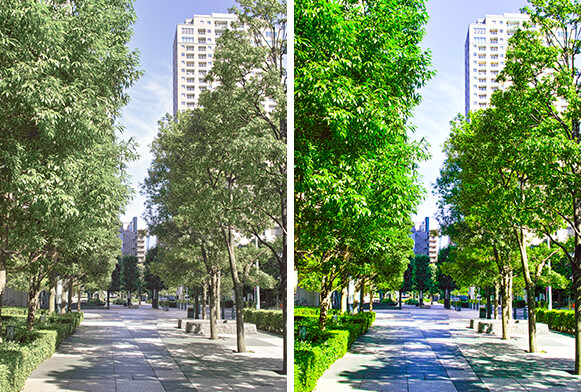 lightroom kaupunkikuva esiasetettu