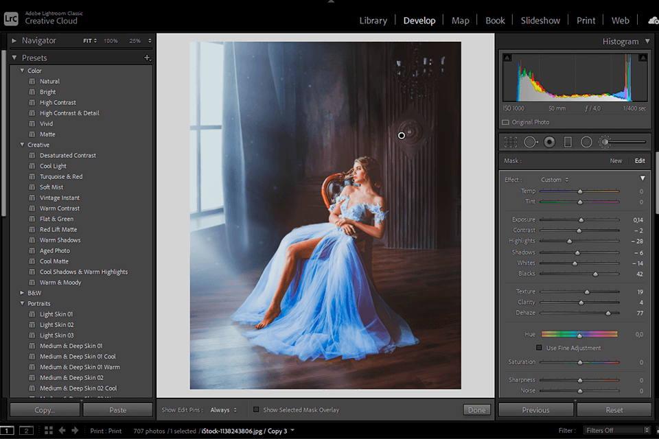 نصيحة Lightroom Creative Cloud