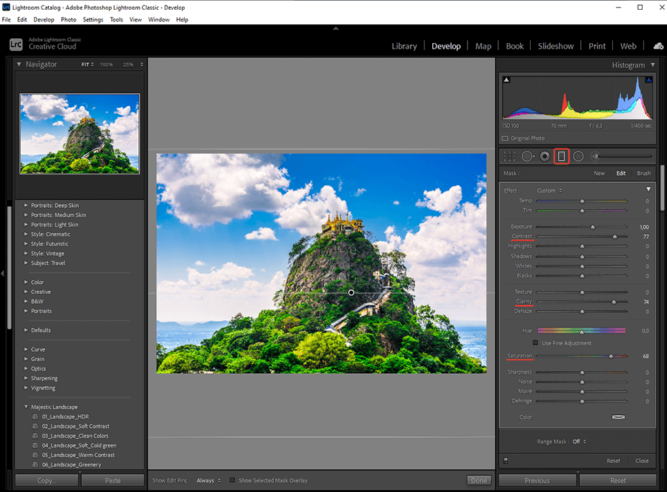 lightroom for cloud photography