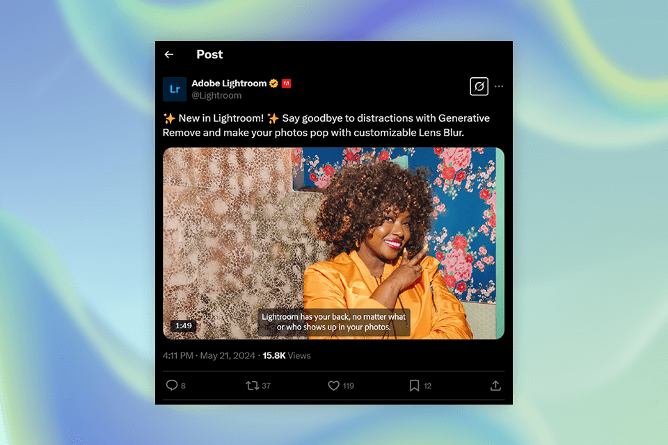 lightroom generative remove announcing
