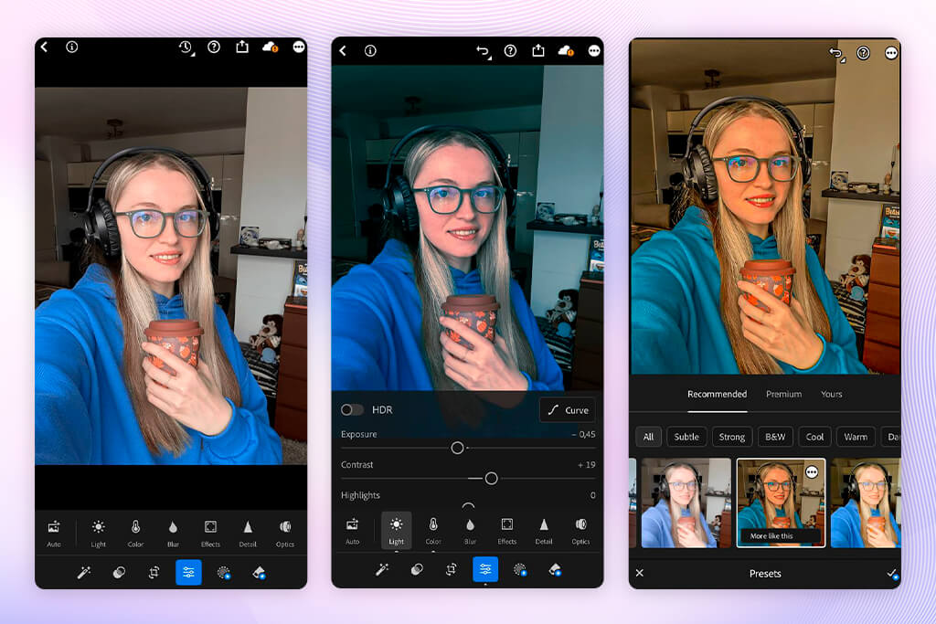lightroom mobile photo editing app for android