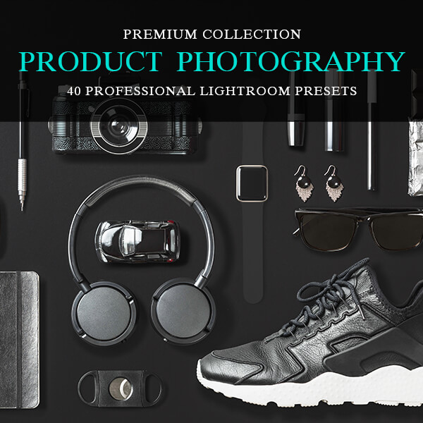 banner presets product photography collection