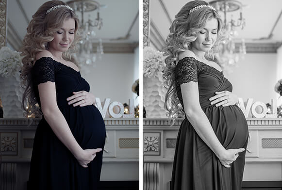 lightroom ön ayarları siyah ve beyaz