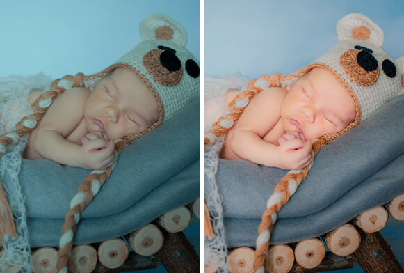 préréglages Lightroom pour bébés