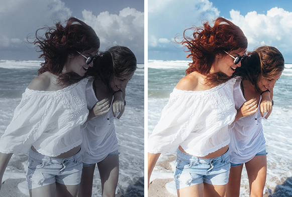 lightroom sunrise preset