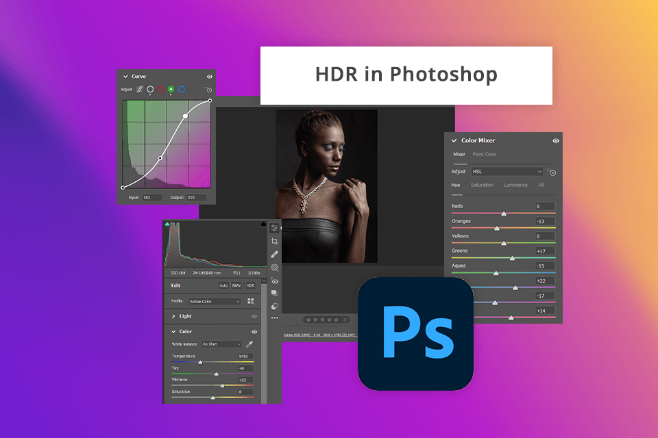 photoshop hdr