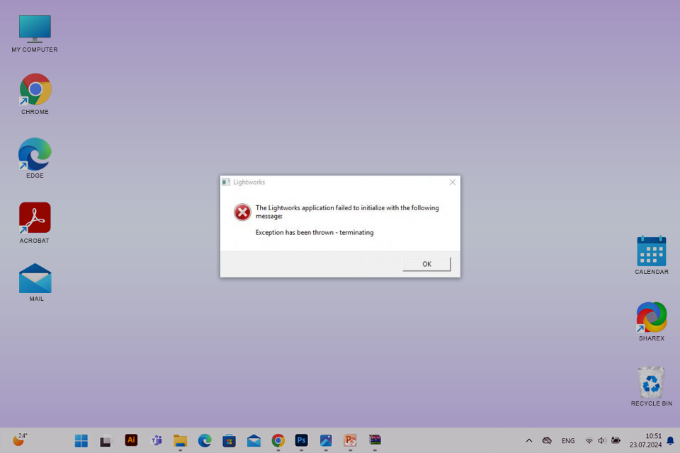 lightworks crack failed