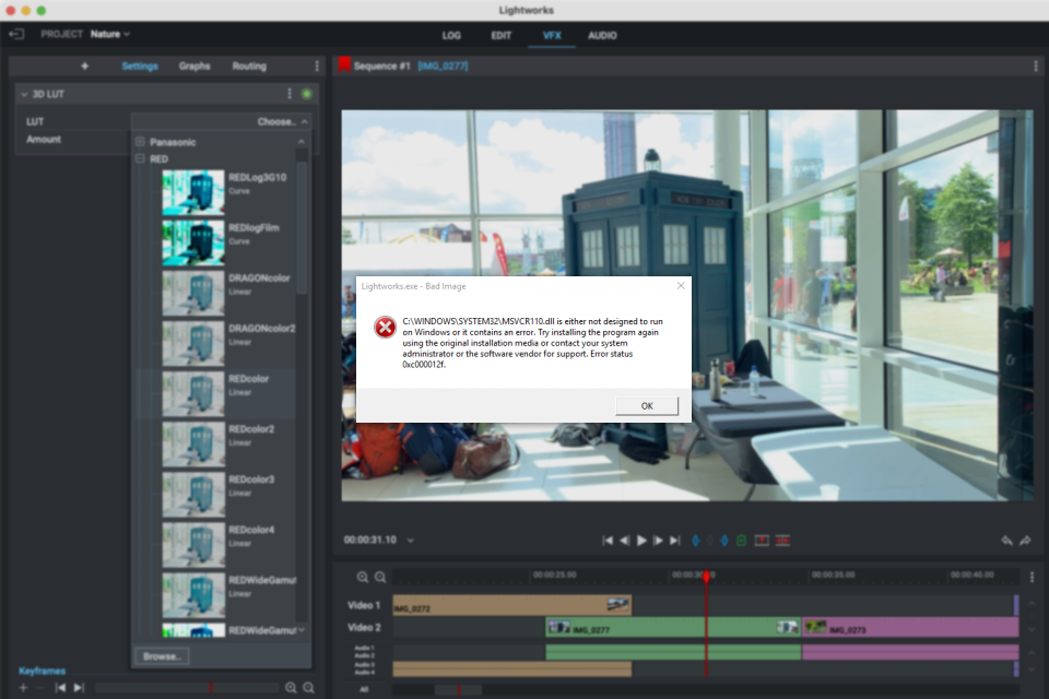 lightworks crack problem