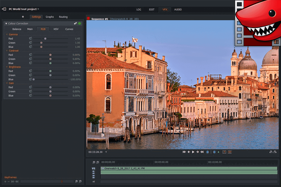 lightworks interface