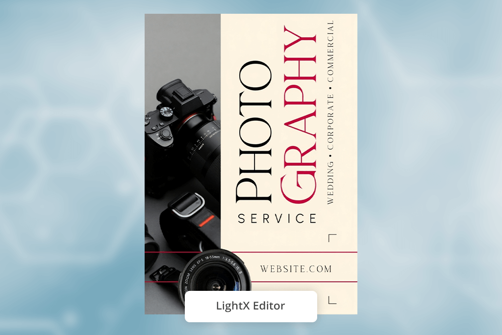 lightx editor ai flyer generator