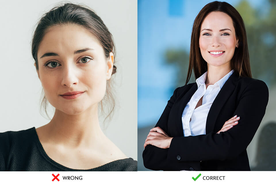 linked in profile pic contrasting colors