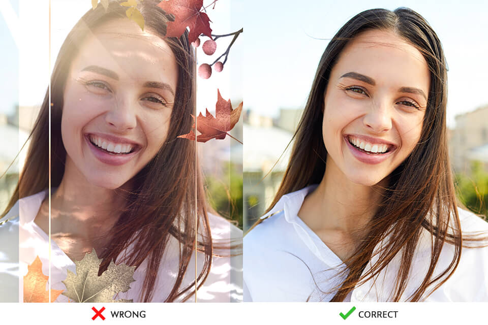 linked in profile pic natural filters