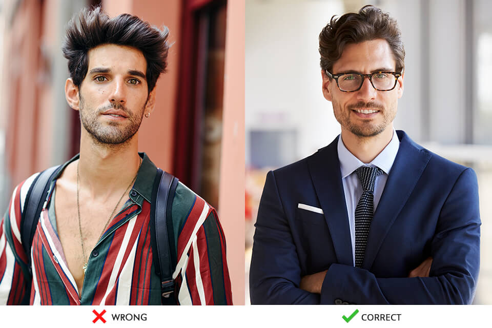 linked in profile pic wear