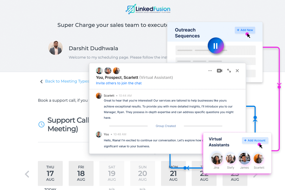 linkedfusion virtual assistanta