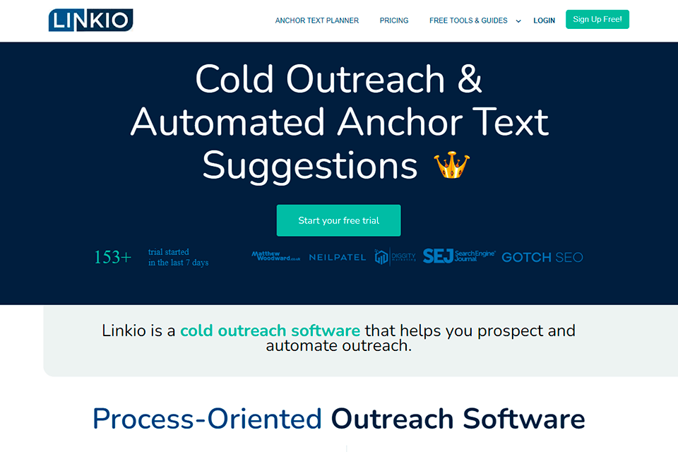 linkio website