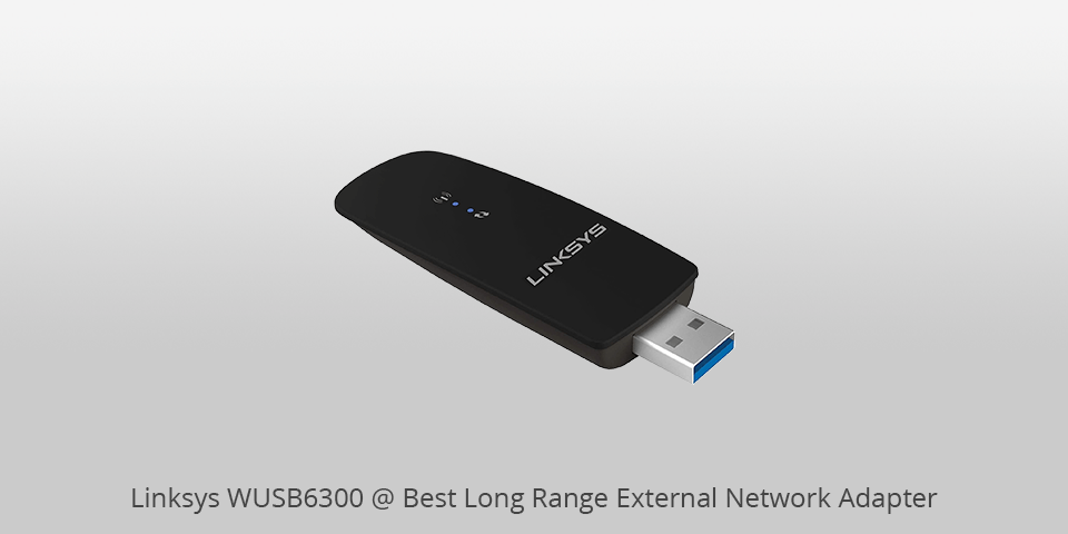 linksys wusb6300 long range external network adapter
