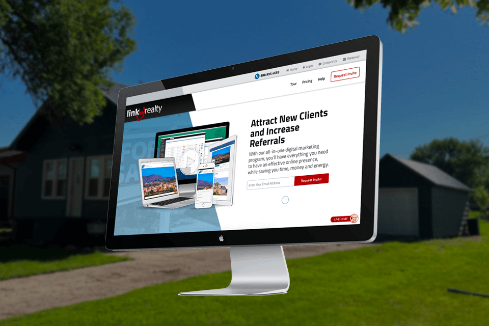 linkureality real estate website development service