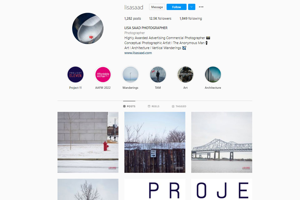 lisa saad social media