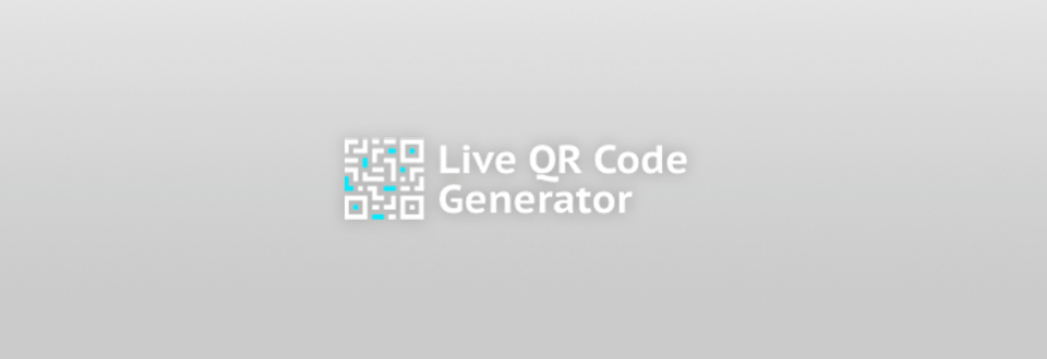 live qr code generator logo