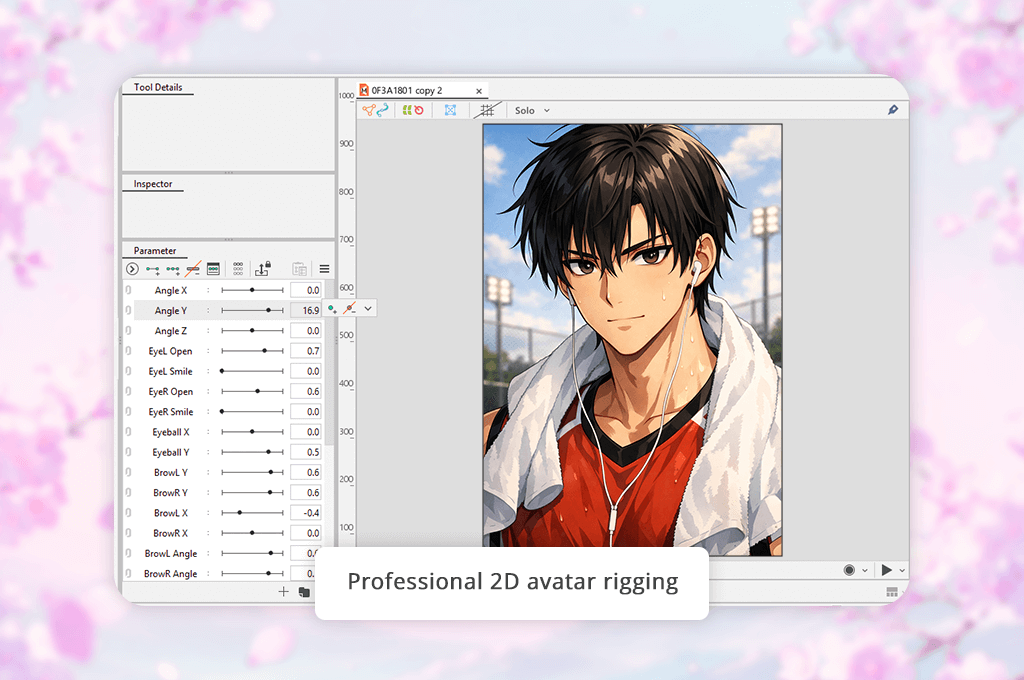 live2d cubism vtuber avatar