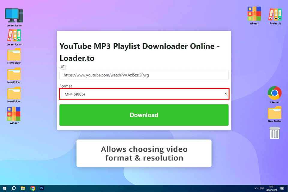 loader to video grabber software