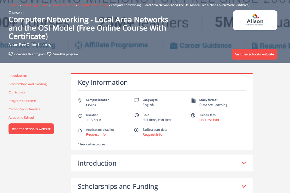 local area networks and the osi model information technology course website