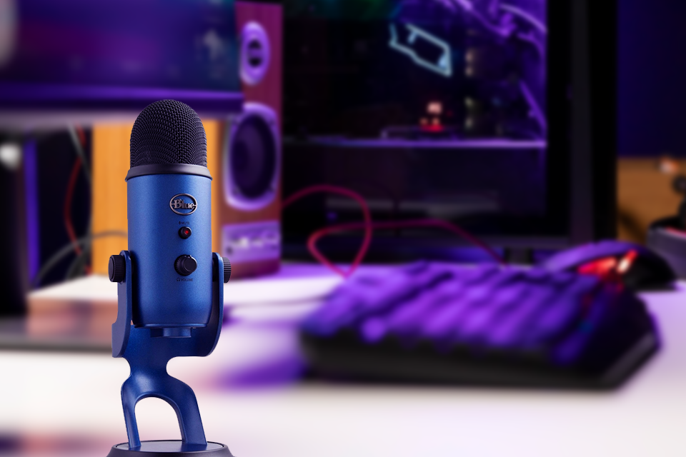 logitech blue yeti microphone for podcasting