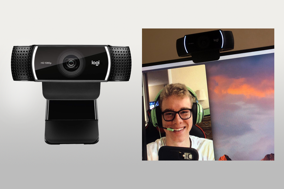 logitech c922x camera for podcasting