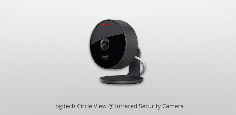 logitech circle view  infrared security camera