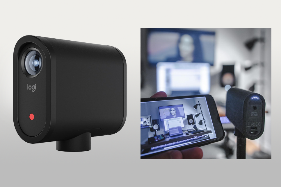 logitech mevo start camera for podcasting