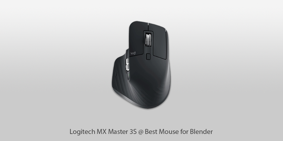 logitech mx master 3s mouse for blender