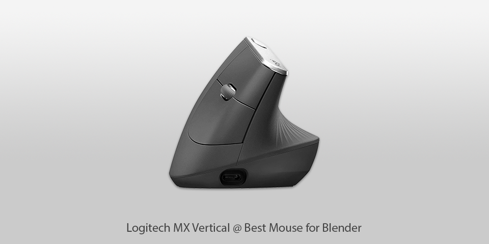 logitech mx vertical mouse for blender